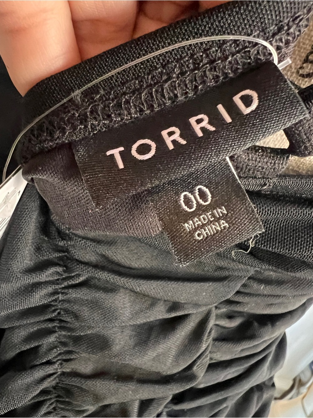 torrid Black Ruched tank - Picture 5 of 5